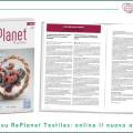 ASTRI su RePlanet Textiles: online il nuovo articolo